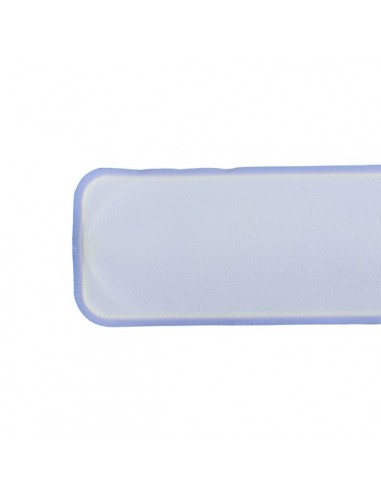 Safety snap band, blue