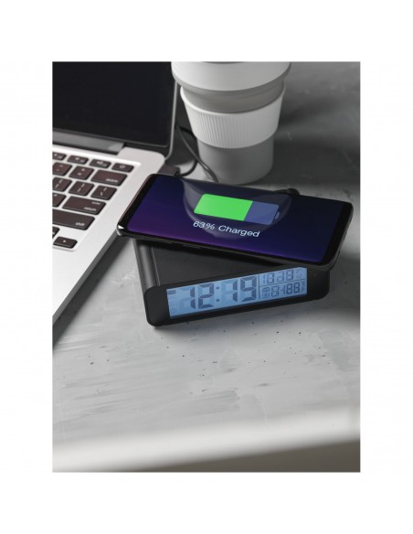 Seconds wireless charging clock