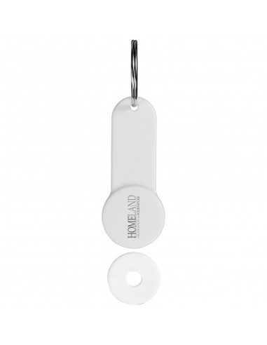 Shoppy coin holder keychain