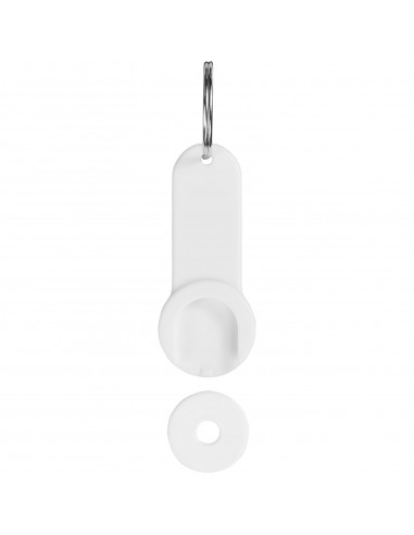 Shoppy coin holder keychain