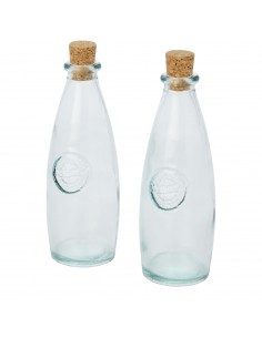 Sabor 2-piece recycled glass oil and vinegar set