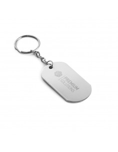 STITCH. Aluminium keyring