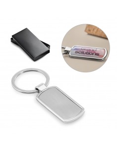 BOHR. Metal keyring