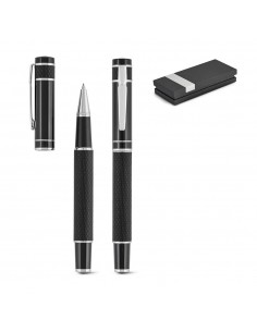 MOON. Roller in metal and imitation leather