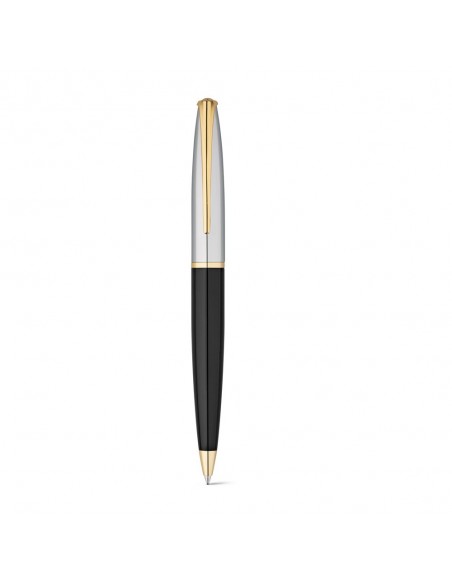 LOUVRE. Ball pen in metal and gold-plated elements
