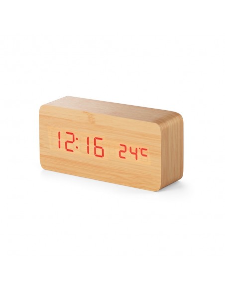 DARWIN. Table clock in MDF