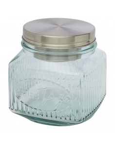 Lechug recycled glass salad pot