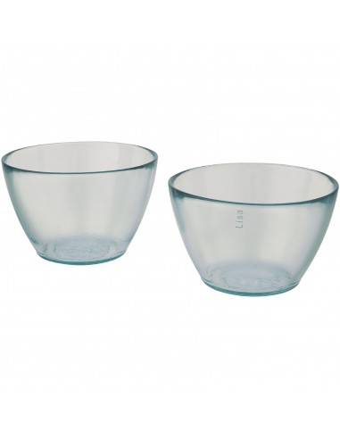 Cuenc 2-piece recycled glass bowl set