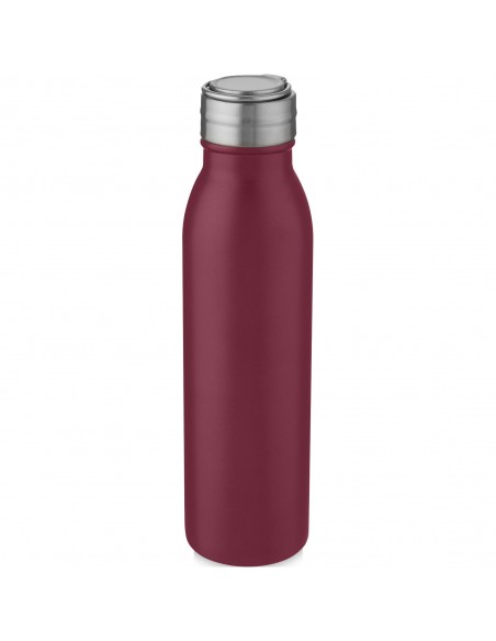 Harper 700 ml stainless steel sport bottle with metal loop