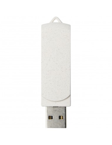 Rotate 16GB wheat straw USB flash drive