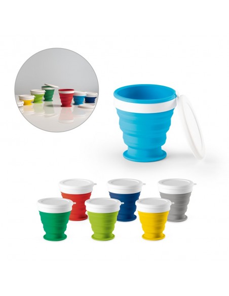 ASTRADA. Foldable travel cup 250 ml