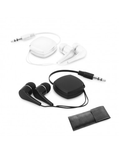 PINEL. Retractable earphones