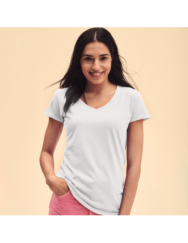 Marškinėliai Iconic V-Neck moterims