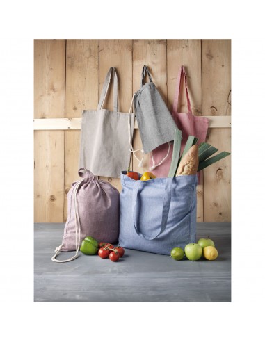 Pheebs 210 g/m² recycled gusset tote bag