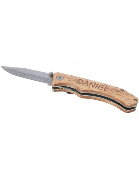 Dave pocket knife with belt clip