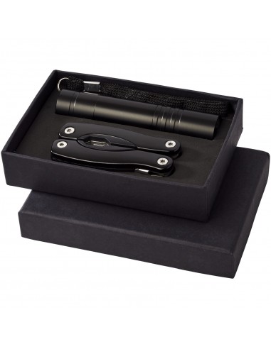 Scout multi-function knife and LED flashlight set