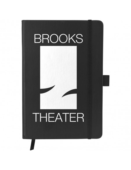 Colour-edge A5 hard cover notebook